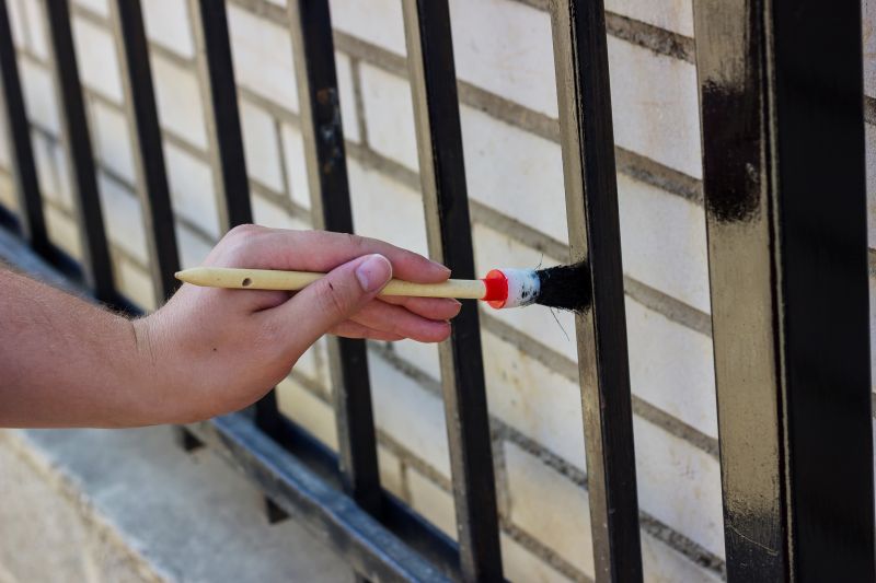 Metal Fence Painting - Fence Painting Wheat Ridge, Colorado